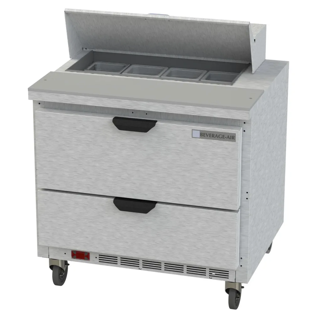 Beverage Air SPED36HC-08-2 Sandwich/Salad Prep Table 36"
